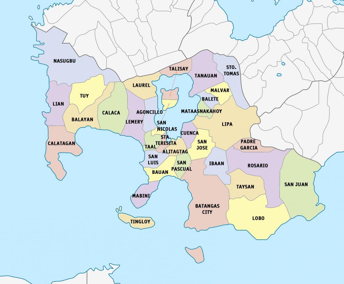 Kat jeyografik nan Lima batangas