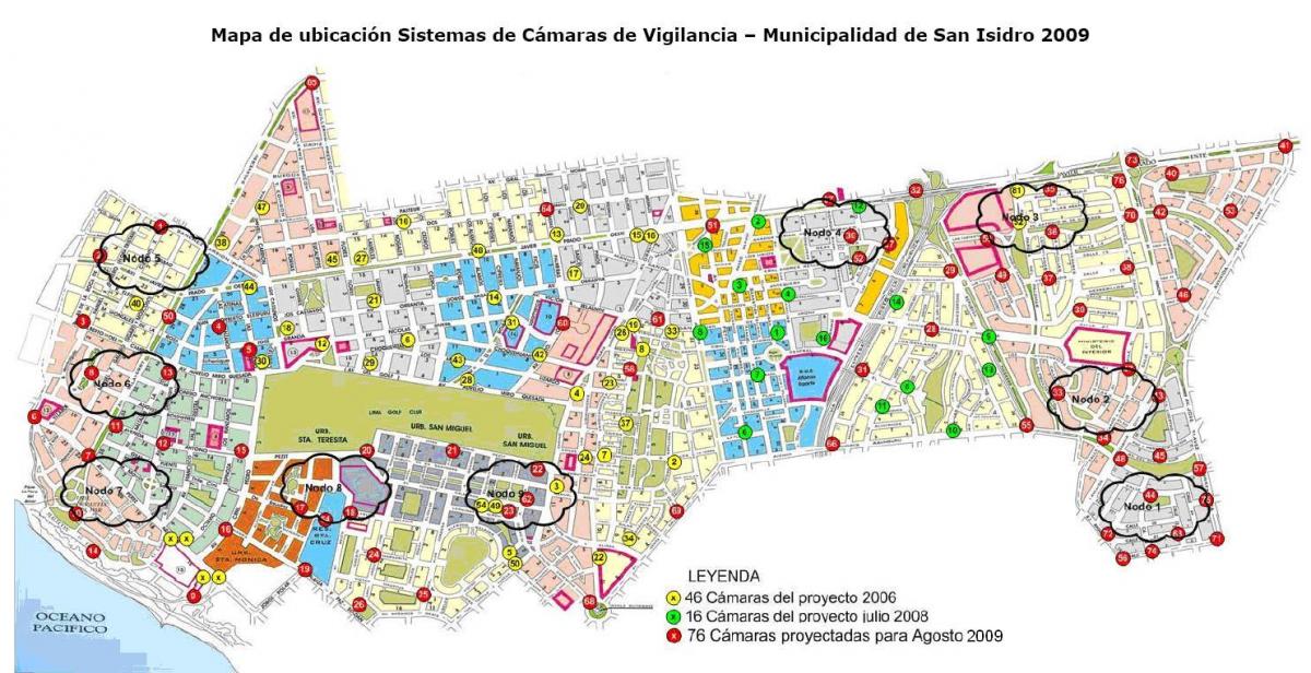 Kat jeyografik nan san isidro Lima